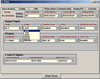Setup Screen 5 for Digital Panel Meters and Digital Transmitters