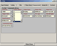 Setup Screen 9 for Digital Panel Meters and Digital Transmitters