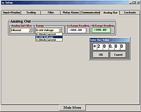 Setup Screen 10 for Digital Panel Meters and Digital Transmitters