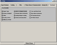 Setup Screen 11 for Digital Panel Meters and Digital Transmitters